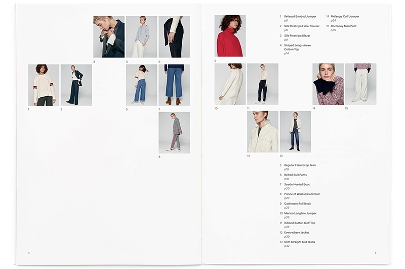 ME + EM – Spreads from the fashion house's seasonal catalogue